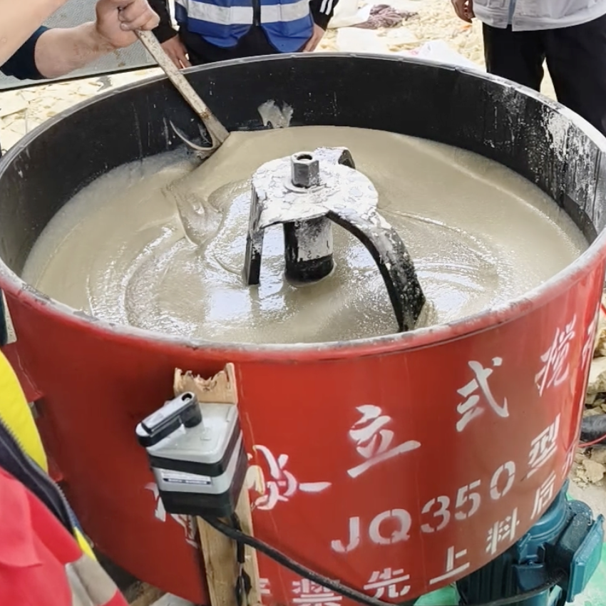 灵山汽轮机余热压缩机导热油设备底座耐高温环氧树脂灌浆料